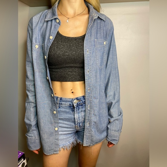 Converse All Star Denim Shirt. - Picture 2 of 8